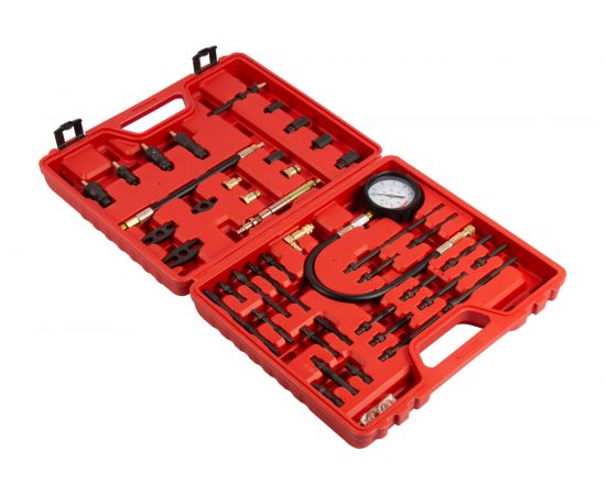 Компрессометр в наборе для дизельных и бензиновых ДВС WIEDERKRAFT WDK-214306D – изображение 4