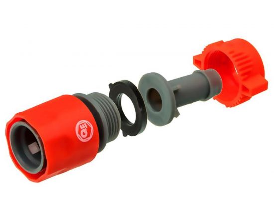 Соединитель быстроразъемный для шланга 1/2" QUATTRO ELEMENTI 248-382 – изображение 4