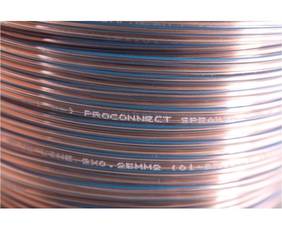 Акустический кабель PROconnect 2х0,25 кв.мм, прозрачный BLUELINE, бухта 100 м 01-6201-6 – изображение 4