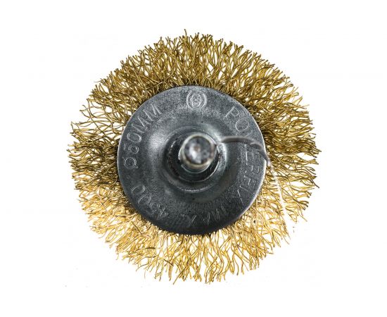 Дисковая прямая корщетка Курс для дрели со шпилькой 50 мм 38462 – изображение 6