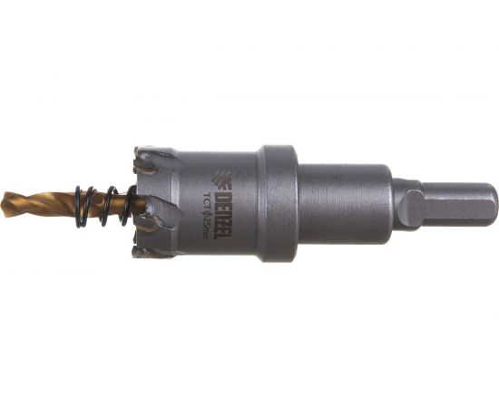 Коронка твердосплавная по металлу 25 мм DENZEL 724005 