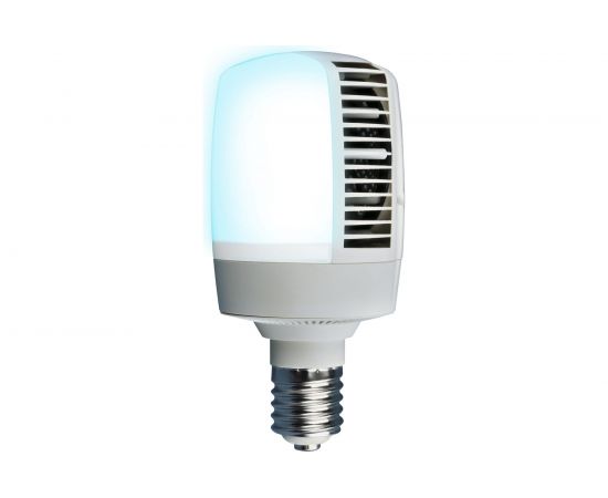 Светодиодная лампа Uniel LED-M105-70W/NW/E40/FR ALV02WH, матовая. UL-00001813 
