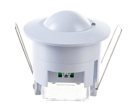 Датчик движения TDM ДДМ-04Т 5,8ГГц, 65мм, 1200Вт, 10-720с, 1-8м, 3+лк, 180 сбоку+360 сверху гр, IP20 SQ0324-0029 