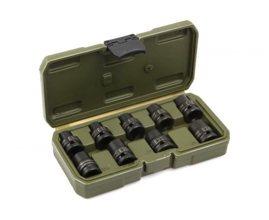Набор головок ударных TORX (9 шт; Е10-Е24; 1/2) Дело Техники 663109 