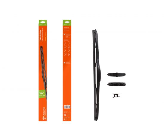 Гибридная щетка стеклоочистителя Airline AWB-H-650 (650 мм/26, 8 адаптеров) 