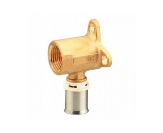 Настенная водорозетка Frankische 90 градусов, короткая, alpex-duo, 20x2-1/2 ВР 8292072001 