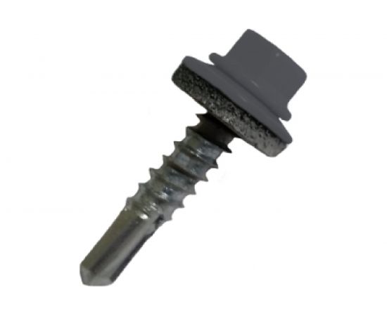 Саморез по металлу Daxmer св. №3 5,5х25 RAL 7024 4309 