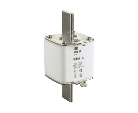 Плавкая вставка IEK ППНИ-39, 630А, габарит 3, ИЭК DPP50-630 