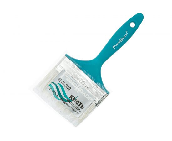 Плоская кисть РемоКолор Гамма Лазурь, 4-100 мм, 01-7-340 