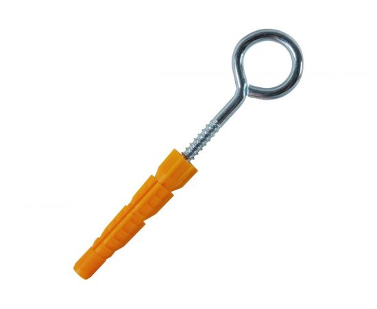 Шуруп-кольцо Стройметиз 8,0х80 с унив.дюбелем 12х71, уп.2 шт. европодвес 2930231 