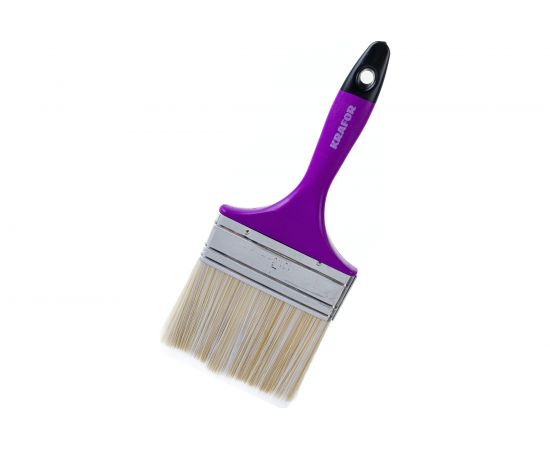 Плоская кисть KRAFOR №4, 100 мм 006-0040 49203 