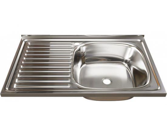 Мойка mixline 50х80х16 см, 0.4, правый выпуск 1 1/2 528173 