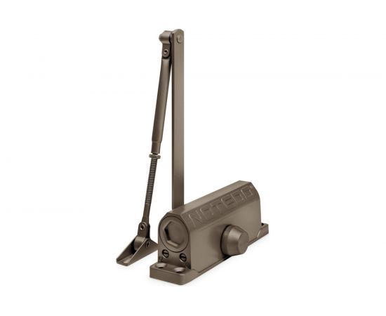 Доводчик NOTEDO DC-080 лёгкий характер коричневый Т912 