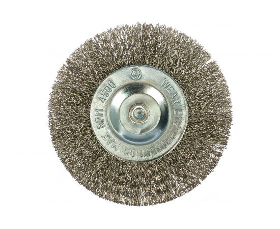 Щетка дисковая по нержавейке 100х12 мм, 15 шт для дрелей Профоснастка 20907005 – изображение 2