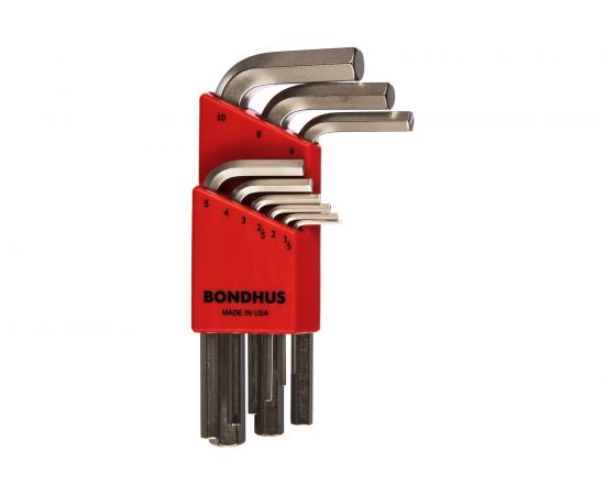 Набор из 9 хромированных ключей BONDHUS S 1.5-10mm 16299 – изображение 2