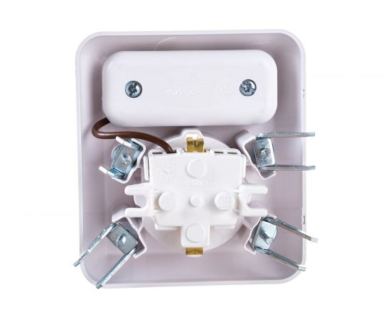 Мебельный блок Bylectrica 1 выключатель + розетка, скрытая установка, 4 лапки, серия ПАРИТЕТ, В-РЦ-7019 – изображение 2