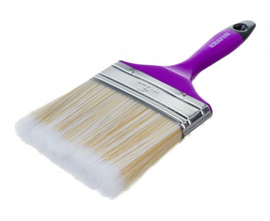 Плоская кисть KRAFOR №4, 100 мм 006-0040 49203 – изображение 2