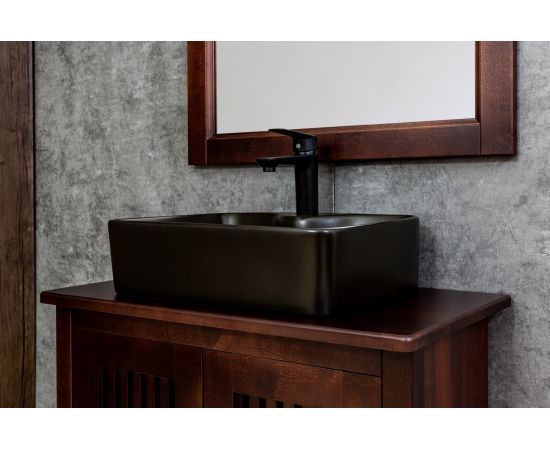 Накладная раковина Orange B01-475mb черная – изображение 2