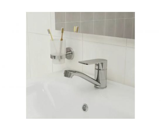 Смеситель для умывальника Milardo поворотный Helic HELSBR0M01 – изображение 2