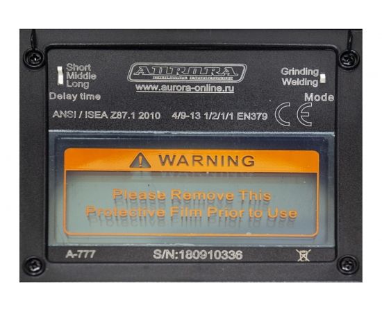 Маска сварщика Aurora Хамелеон 9-13DIN АВТОмастер 23480 – изображение 3