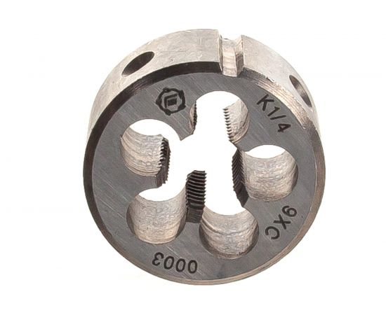 Плашка, коническая К 1/4 дюйма 9ХС ТМ Туламаш 58003 – изображение 3