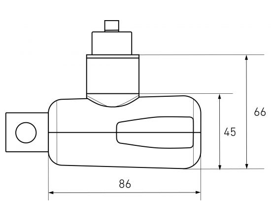 Навесной замок БУЛАТ ВС 781Ц (диаметр 8 мм; 1200 мм; с цепью; 3 ключа) 14033 – изображение 3