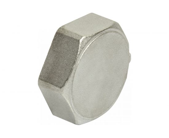 Заглушка VRT 1"", внутренняя, с контрольным отверстием, никель 1910-000025 503073 – изображение 3