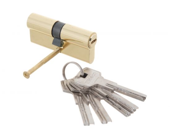 Цилиндровый механизм НОРА-М ЕСО Z ЛП-70 35-35 латунь 15530 – изображение 3