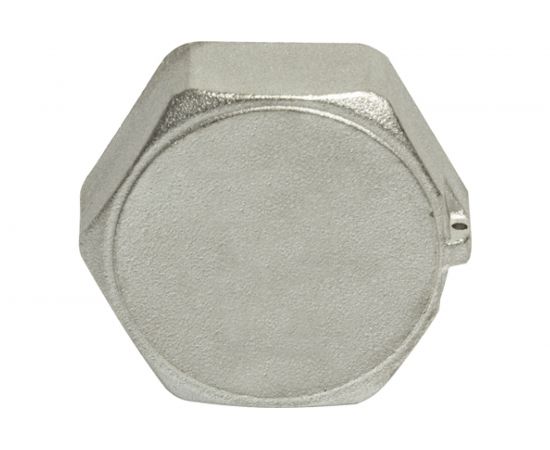 Заглушка VRT 1"", внутренняя, с контрольным отверстием, никель 1910-000025 503073 – изображение 4
