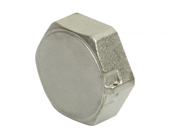 Заглушка VRT 1"", внутренняя, с контрольным отверстием, никель 1910-000025 503073 – изображение 5