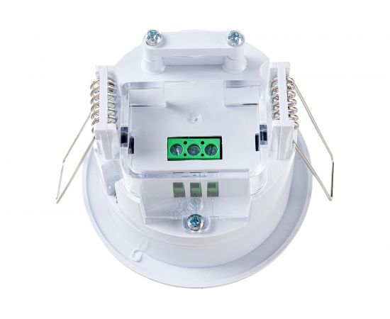 Датчик движения TDM ДДМ-04Т 5,8ГГц, 65мм, 1200Вт, 10-720с, 1-8м, 3+лк, 180 сбоку+360 сверху гр, IP20 SQ0324-0029 – изображение 5