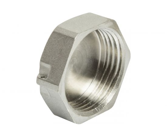 Заглушка VRT 1"", внутренняя, с контрольным отверстием, никель 1910-000025 503073 – изображение 7