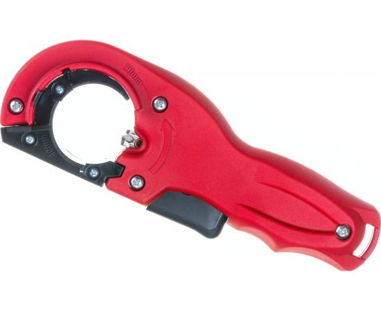 Нож для резки канализационных труб Экспедишин с фаскоснимателем, диаметр 40-50 мм, красный ЭК-05202021 