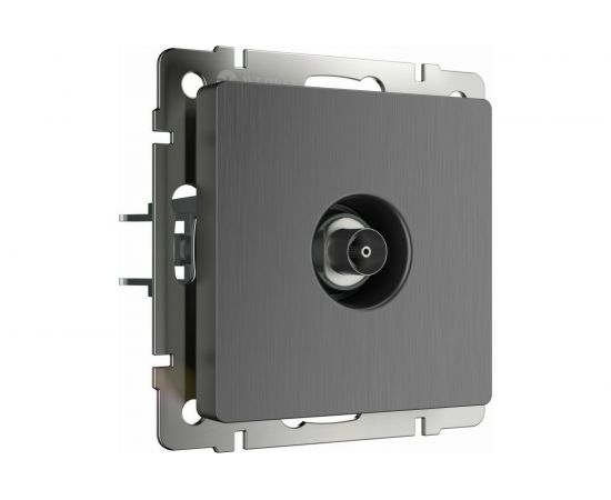 ТВ-розетка Werkel W1183004 оконечная графит a050758 