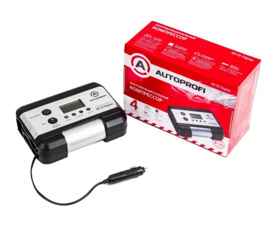 Цифровой компрессор 4 в 1 AUTOPROFI AK-35 Digital 