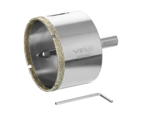 Коронка алмазная по керамике 60 мм VIRA 559511 