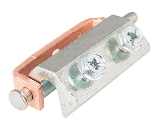 Потайная петля с панелью под сварку ТРИЗАМ отбортовка двери 24 мм, длина петли 40 мм, металл TRZ0004 