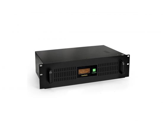 Источник бесперебойного питания ExeGate ServerRM. UNL-1500.LCD.AVR.EURO.RJ.USB.3U. 1500VA/900W.LCD.AVR.3евро.RJ45/11USB.3U. 270874 