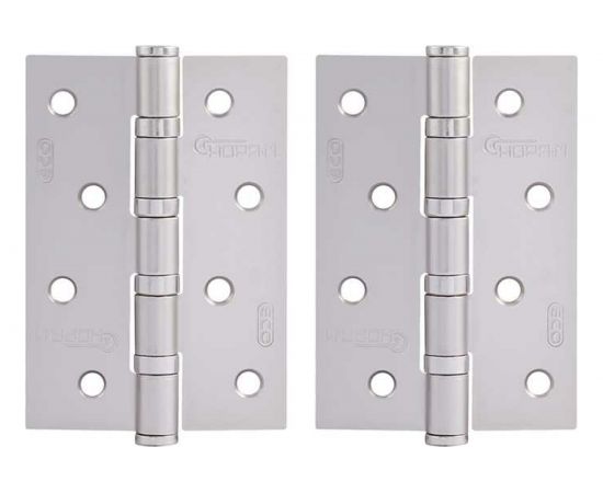 Универсальная петля ЕСО НОРА-М 4""-4ВВ FНР-ECO мат. хром. покр. 100х70х2,5 15435 