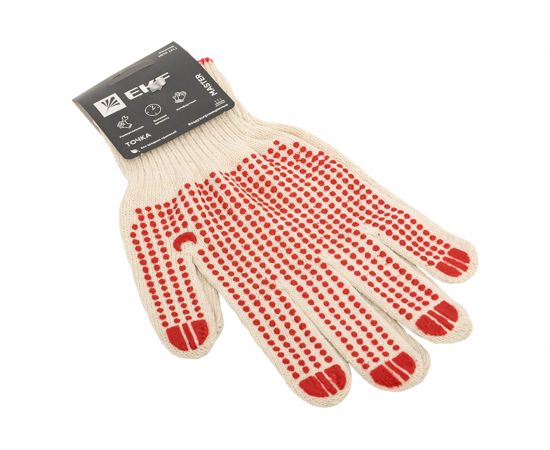 Рабочие перчатки EKF Master ТОЧКА с ПВХ-покрытием 10 класс, 9 размер pe10ct-9-mas 