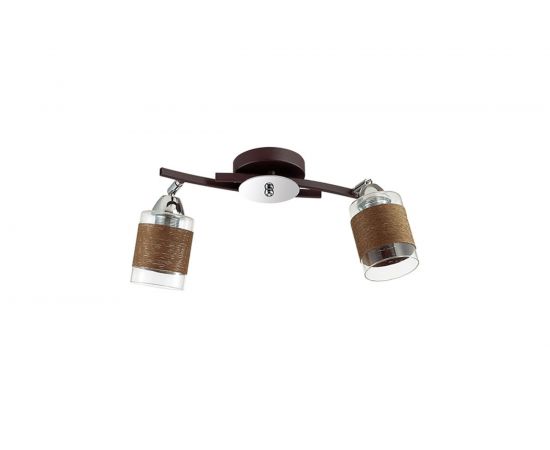 Потолочная люстра LUMION FILLA стекло, E27, 2х60W 3030/2CA 