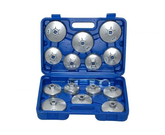 Алюминиевые съемники масляных фильтров AE&T 15 предметов TA-A1012 – изображение 2