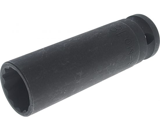 Головка торцевая ударная тонкостенная 12-гранная (18х82 мм; 1/2DR) JTC 448318 – изображение 2