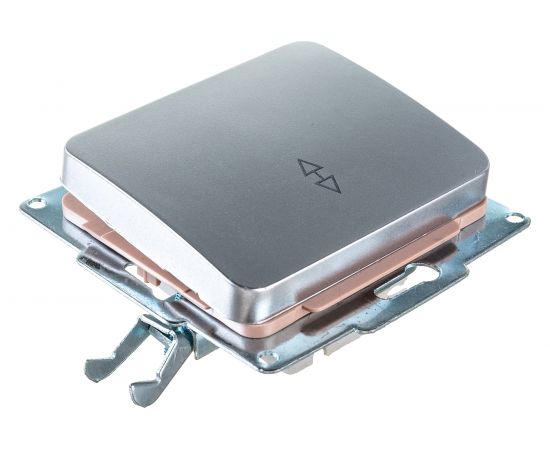 Проходной выключатель одноклавишный СВЕТОЗАР ГАММА, SV-54137-SM – изображение 2