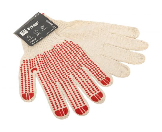 Рабочие перчатки EKF Master ТОЧКА с ПВХ-покрытием 10 класс, 9 размер pe10ct-9-mas – изображение 2