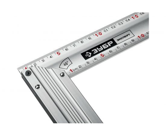 Жесткий столярный угольник ЗУБР 250 мм 34392-25 – изображение 2