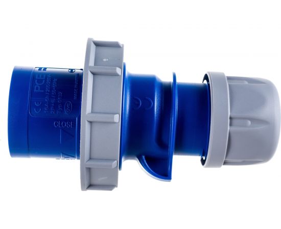 Кабельная вилка PCE 16А 220V 1P+N+E IP67 0132-6 – изображение 2