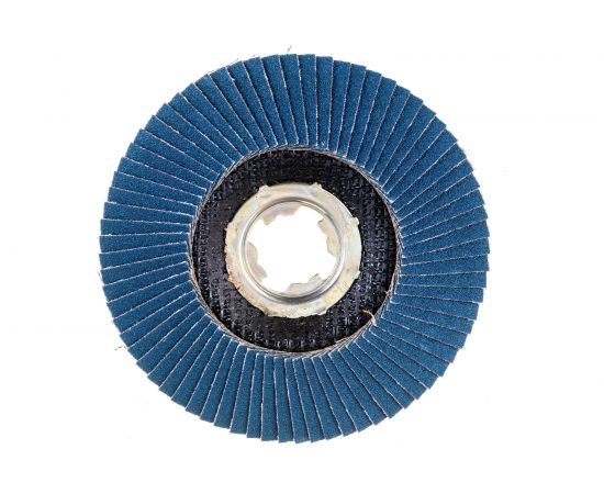 Диск абразивный лепестковый Zircon Power X-Lock K80 125 мм DRONCO 5932387100 – изображение 2