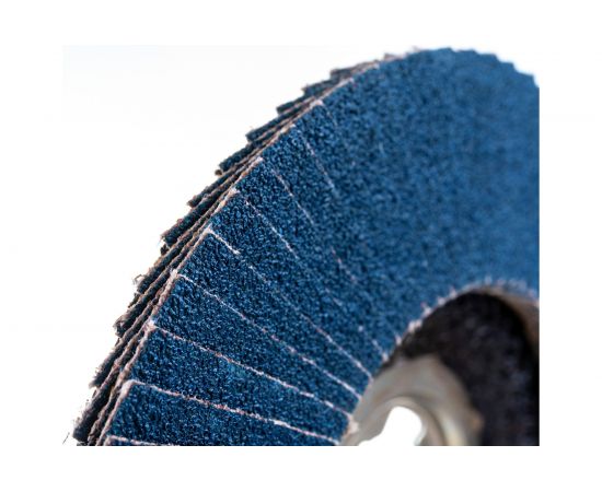 Диск абразивный лепестковый Zircon Power X-Lock K80 125 мм DRONCO 5932387100 – изображение 3