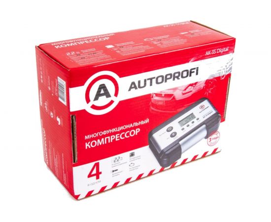 Цифровой компрессор 4 в 1 AUTOPROFI AK-35 Digital – изображение 3
